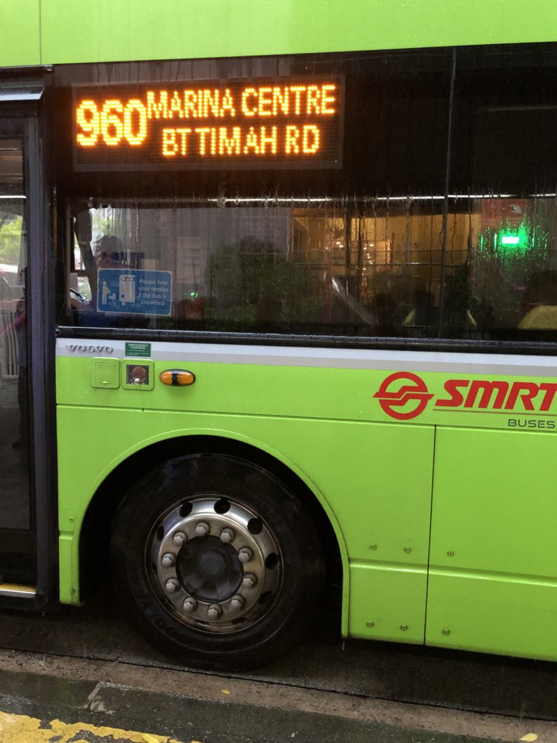 シンガポール　路線バス