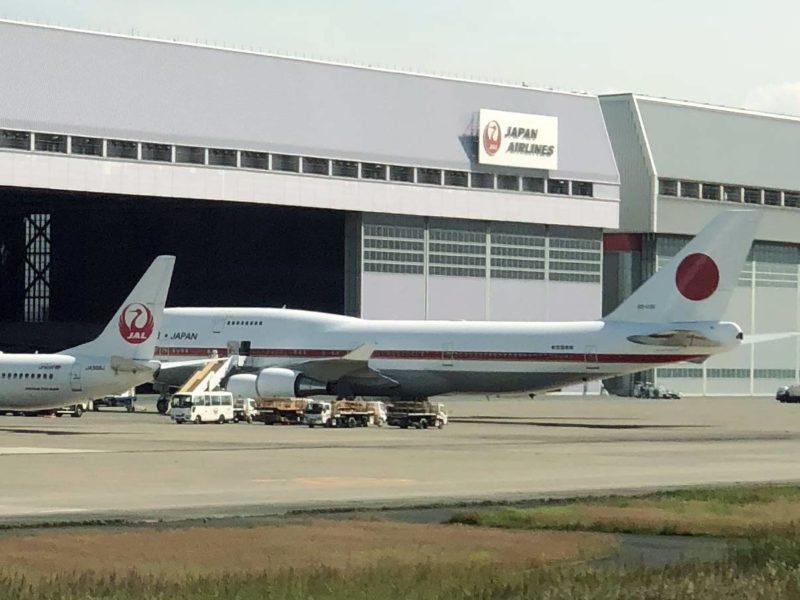 日本政府専用機b747