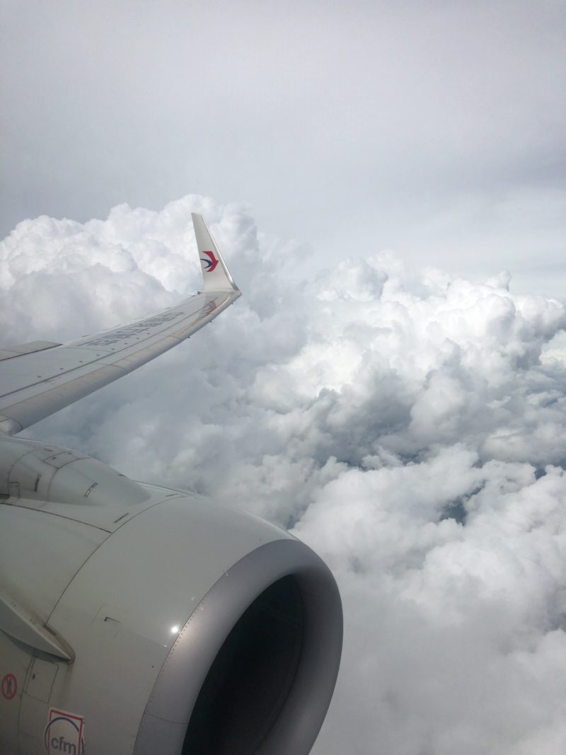 東方航空上空